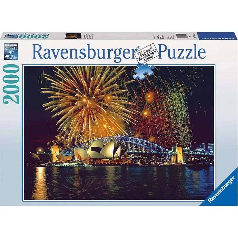 Ravensburger puzzle 2000 piezas Fuegos artificiales en Sidney 1054211