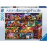 Ravensburger puzzle 2000 piezas Milagroso mundo de los libros 1276201