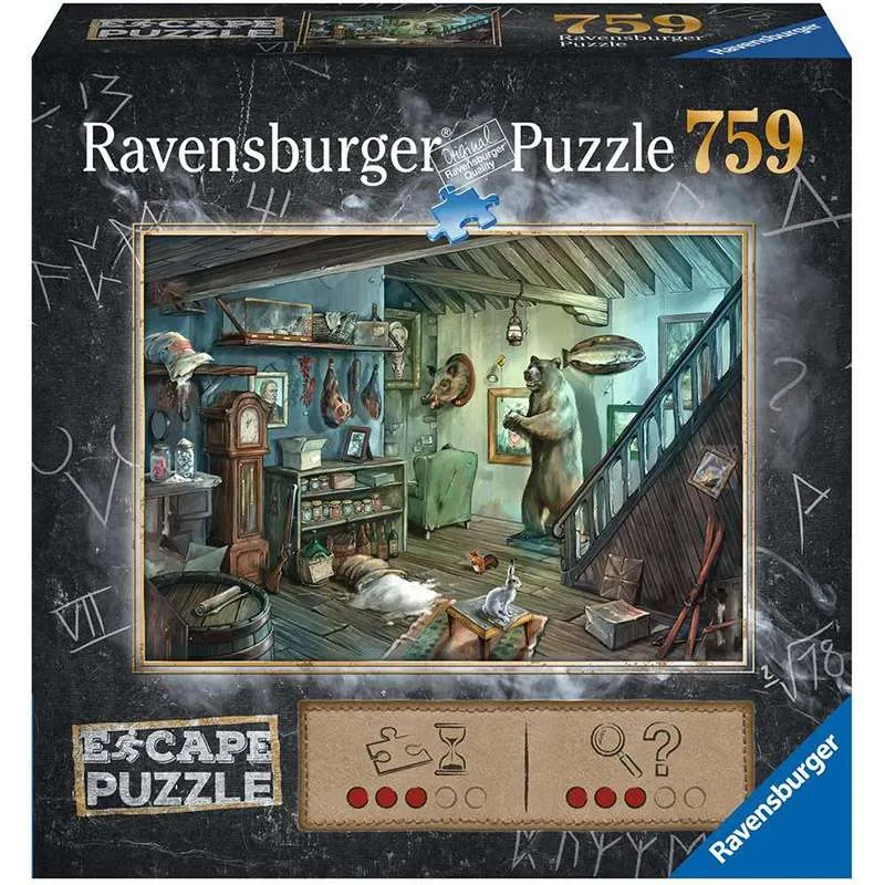 Ravensburger puzzle escape the room 759 piezas La cámara de los horrores 164356