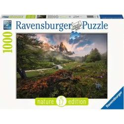 Puzzle Ravensburger Nature Edition Valle de la Clare Alpes Franceses 1000 piezas 159932