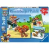 Puzzle Ravensburger Patrulla Canina 3x49 piezas 092390