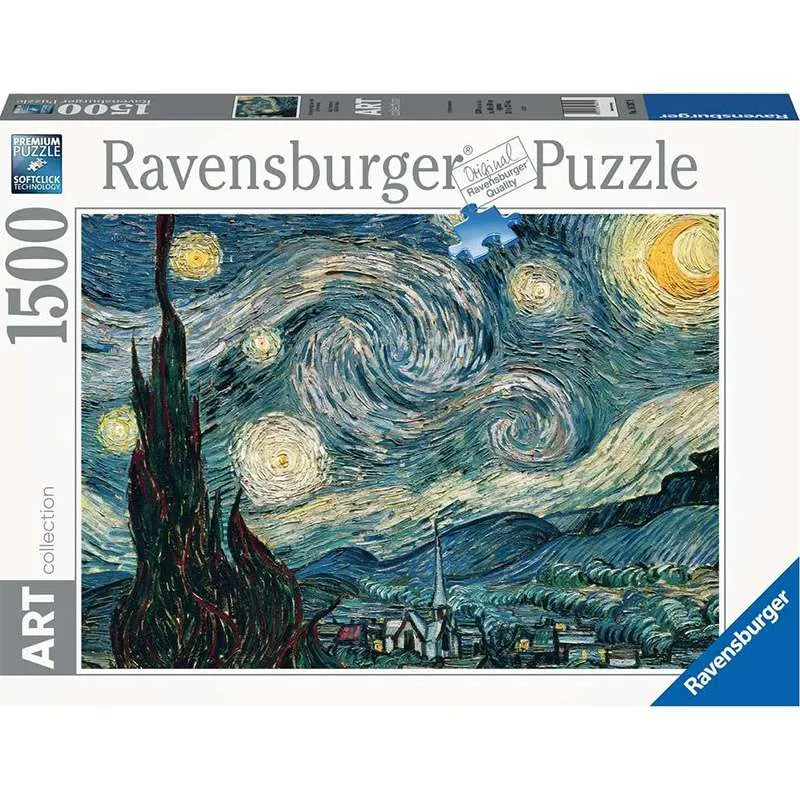 Ravensburger puzzle 1500 piezas La noche estrellada Van Gogh 162079