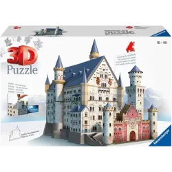 Puzzle Ravensburger Castillo de Neuschwanstein 3D 216 piezas 125739