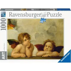 Ravensburger puzzle 1000 piezas Ángeles de La Madonna Sixtina 155446