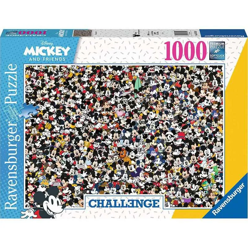 Ravensburger puzzle 1000 piezas Challenge Mickey 167449