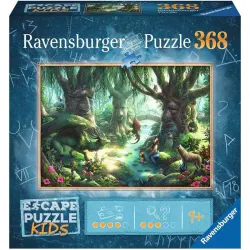 Ravensburger puzzle escape kids 368 piezas Bosque mágico 129577