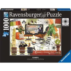 Puzzle Ravensburger Clásicos del diseño Eames 1000 piezas 168996