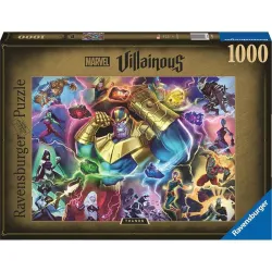 Puzzle Ravensburger Villanos Marvel: Thanos 1000 piezas 169047