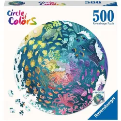 Puzzle Ravensburger Circulo de colores, Océano 500 piezas 171705
