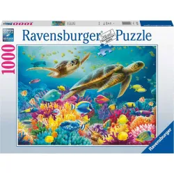 Puzzle Ravensburger Mundo submarino azul de 1000 Piezas 170852