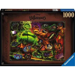 Puzzle Ravensburger Villanos Disney: Tarón y el caldero mágico de 1000 Piezas 168903