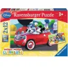 Puzzle Ravensburger Mickey y compañía 2x12 piezas 075652