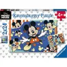 Puzzle Ravensburger Mickey Mouse 2x24 piezas 055784