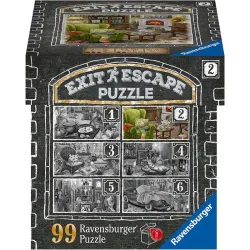 Ravensburger puzzle Exit Escape 99 piezas La sala de estar 168781