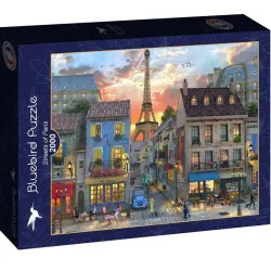 Bluebird Puzzle Calles de París de 2000 piezas 90013