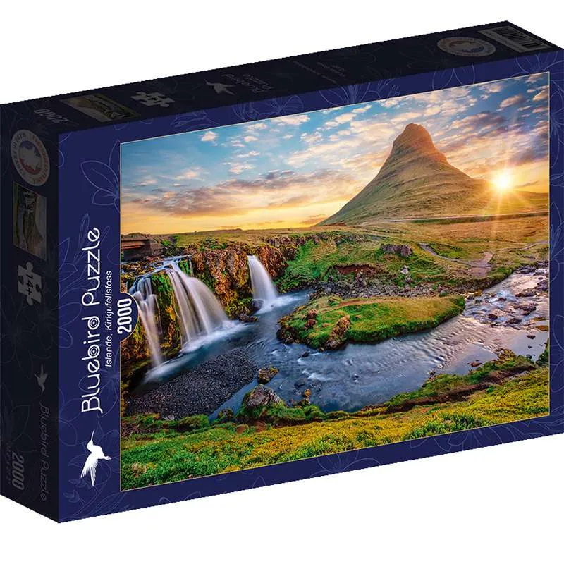 Bluebird Puzzle Cascada Kirkjufellsfoss de 2000 piezas 90040