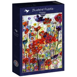 Bluebird Puzzle Amapolas de 1000 piezas 90363