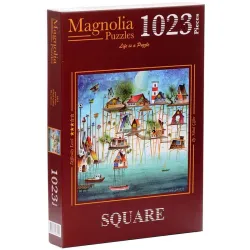 Puzzle Magnolia 1023 piezas Ciudad del muelle 1011