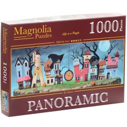 Puzzle Magnolia 1000 piezas Ciudad de Halloween 3011
