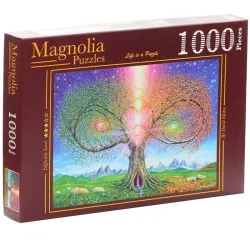 Puzzle Magnolia 1000 piezas Árbol del amor infinito 3431