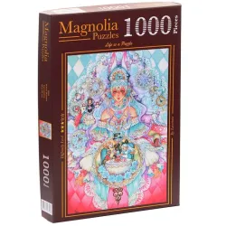 Puzzle Magnolia 1000 piezas Conejo Blanco 6205