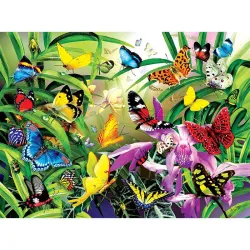 Puzzle SunsOut de 1000 piezas Mariposas Tropicales 34867