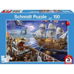 Puzzle Schmidt Aventuras de piratas de 150 piezas 56252