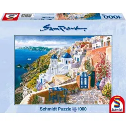 Puzzle Schmidt Santorini, Grecia de 1000 piezas 58560