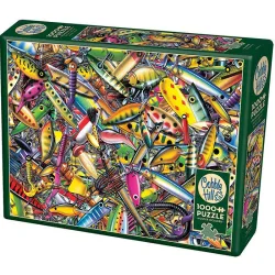 Puzzle Cobble Hill de 1000 piezas Aparejos de pesca 80233