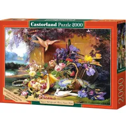 Puzzle Castorland Bodegón elegante con flores de 2000 piezas C-200276