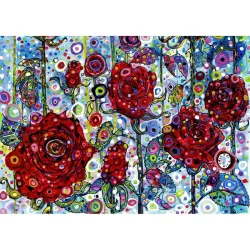 Puzzle Grafika Rosas de 500 piezas