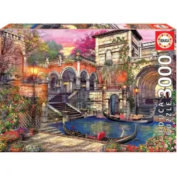 Educa puzzle 3000 Gondolas venecianas 16320