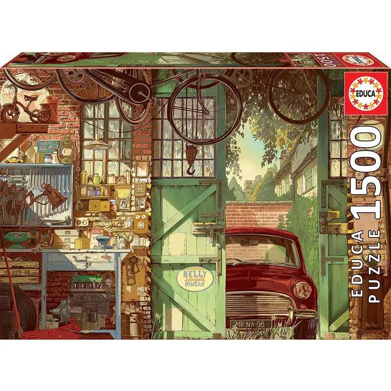 Educa puzzle 1500 El viejo garaje 18005