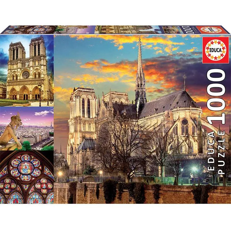 Educa puzzle 1000 Collage de Notre-Damme 18456
