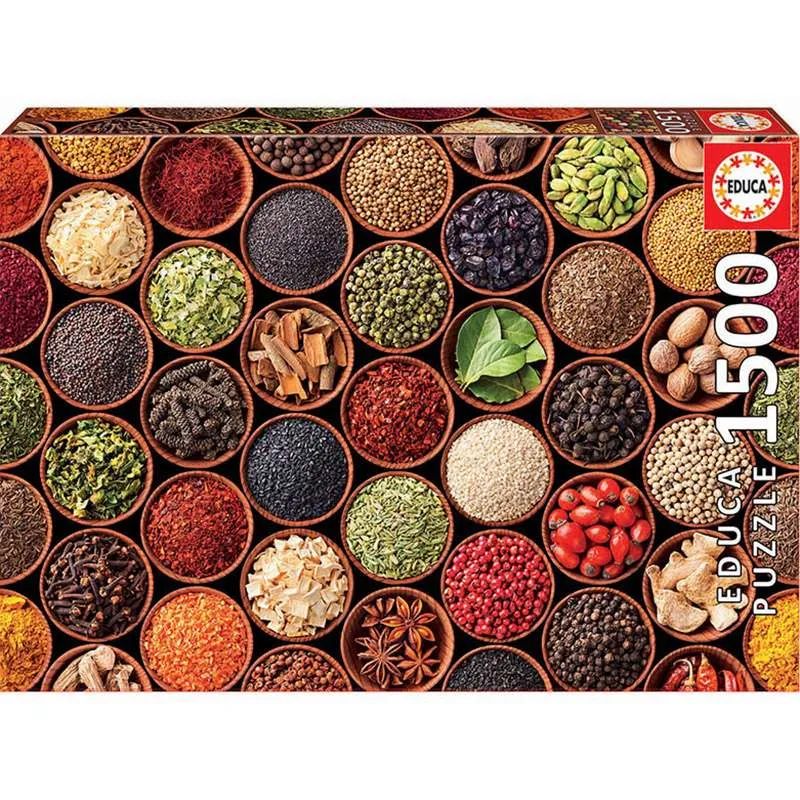 Educa puzzle 1500 Especias y condimentos 17666