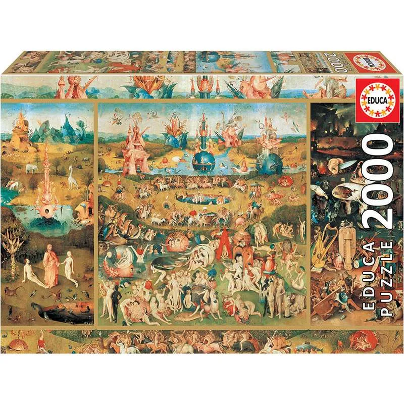 Educa puzzle 2000 El jardín de las delicias 18505