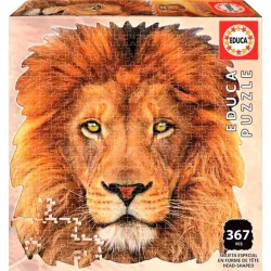 Educa puzzle 375 Animal face. León 18653