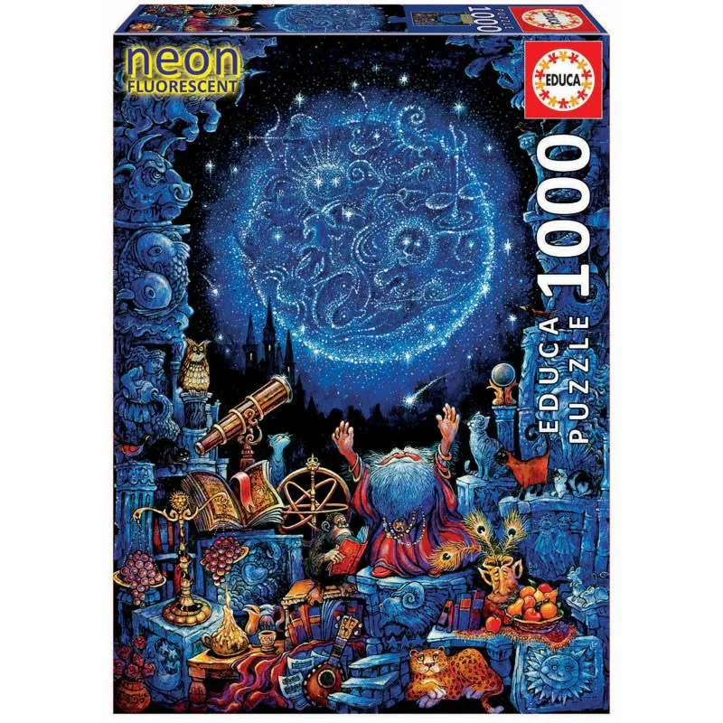 Educa puzzle 1000 neón El astrólogo 18003