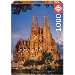 Educa puzzle 1000 World heritage. Sagrada Familia 17097