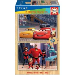 Educa puzzle 2x50 piezas Disney Pixar 18598