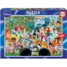 Educa puzzle 1000 El maravilloso mundo de Disney II 16297
