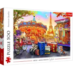 Puzzle Trefl 500 piezas Vacaciones en Paris 37426
