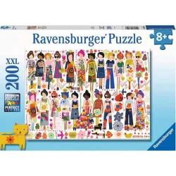 Puzzle Ravensburger Amigas y flores 200 Piezas XXL 133598