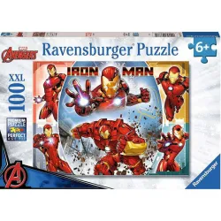 Puzzle Ravensburger Marvel Iron Man 100 Piezas XXL 133772