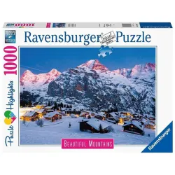 Puzzle Ravensburger Oberland Bernés, Suiza 1000 piezas 173167
