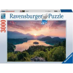 Puzzle Ravensburger Lago de Bled, Eslovenia de 3000 piezas 174454