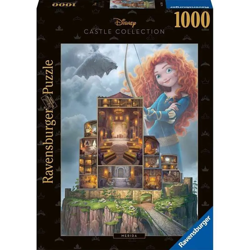 Puzzle Ravensburger Castillo Disney - Mérida 1000 piezas 173358