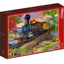 Puzzle Alipson Tren a vapor de 500 piezas