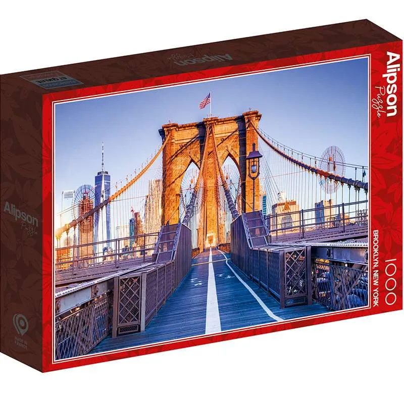 Puzzle Alipson Brooklyn, Nueva York de 1000 piezas