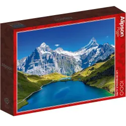 Puzzle Alipson Lac de Bachalp, Alpes de 1000 piezas
